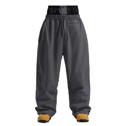 New Loose Single-board Windproof Waterproof Breathable Wide-leg Work Pants