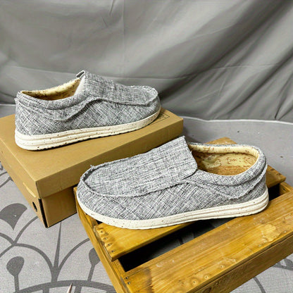 Summer Breathable Canvas Shoes For Men