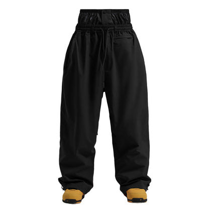 New Loose Single-board Windproof Waterproof Breathable Wide-leg Work Pants